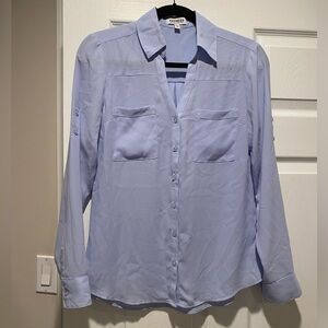 Express Portofino Shirt, Light Blue, Small